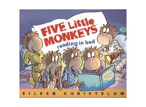 9780544488007 - Five Little Monkeys Reading in Bed - Eileen Christelow Kartoniert (TB)