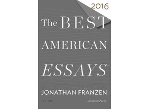 9780544812109 - The Best American Series   The Best American Essays 2016 Kartoniert (TB)