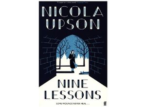 9780571324781 - Nine Lessons - Nicola Upson Kartoniert (TB)