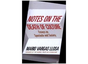 9780571376834 - Notes on the Death of Culture - Mario Vargas Llosa Kartoniert (TB)