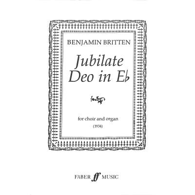 9780571507245 - Jubilate deo (Psalm 100)