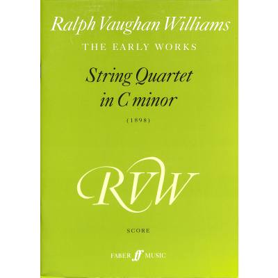 9780571520855 - String Quartet c-moll