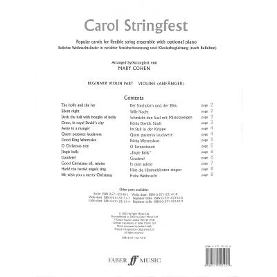 9780571521425 - Carol stringfest