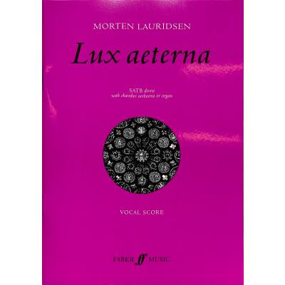 9780571521548 - Lux aeterna