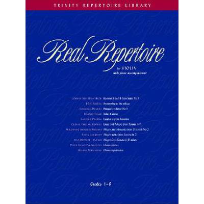 9780571521555 - Real repertoire for violin