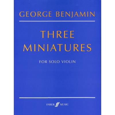 9780571522026 - 3 Miniatures 9780571522026 - 3 Miniatures