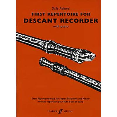 9780571523283 - First repertoire for descant recorder