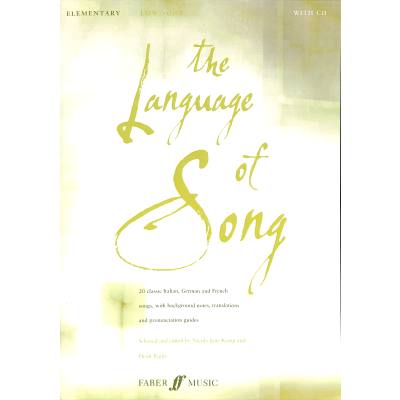 9780571523467 - Language of song - elementary