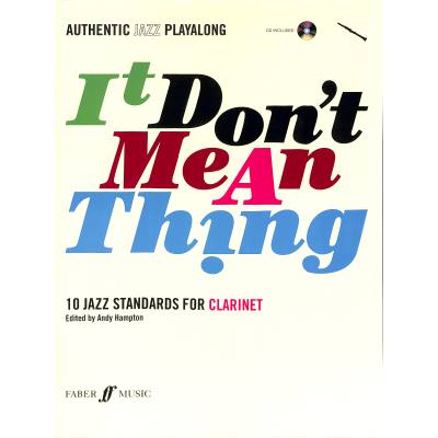 9780571527397 - It dont mean a thing - 10 Jazz standards