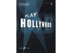 9780571528226 - Play Hollywood flute and piano w Audio-CD Kartoniert (TB)