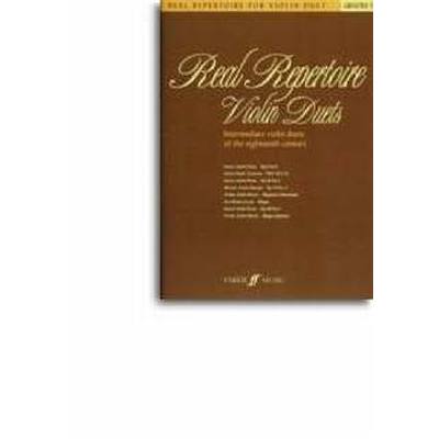 9780571529070 - Real repertoire violin duets