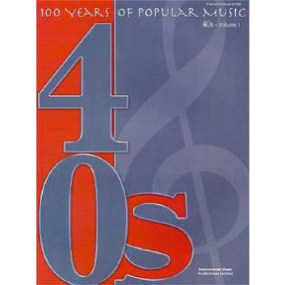 9780571533459 - 100 years of popular music - 40s Bd 1