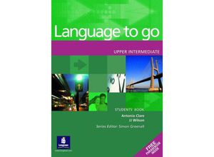 9780582403994 - Language to Go Upper-Intermediate Students Book Kartoniert (TB)