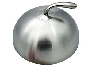 9780583500593 - Woosien - 1 Stück 24 cm Edelstahl-Steak-Abdeckung Teppanyaki-Dome-Teller-Deckel Zuhause rund ölbeständig Mahlzeit Lebensmittel-Abdeckung