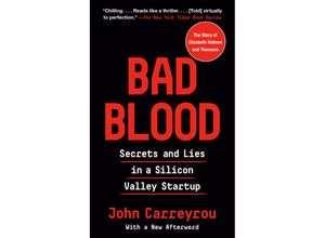 9780593081648 - Bad Blood - John Carreyrou Kartoniert (TB)