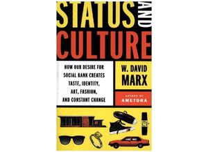 9780593296707 - Status and Culture - W David Marx Gebunden