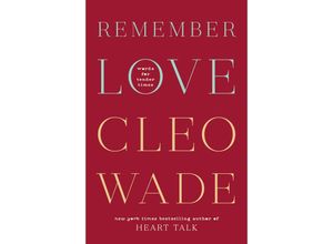 9780593581360 - Remember Love - Cleo Wade Gebunden