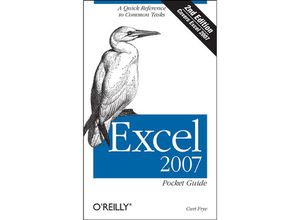 9780596514525 - Excel 2007 Pocket Guide - Curtis D Frye Kartoniert (TB)