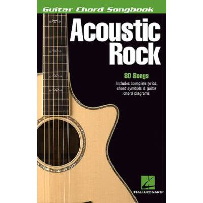 9780634050619 - Guitar chord songbook - acoustic Rock