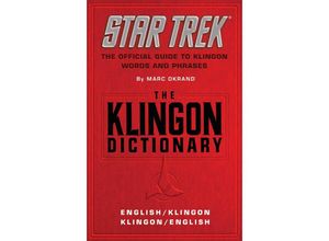 9780671745592 - The Klingon Dictionary - Marc Okrand Taschenbuch