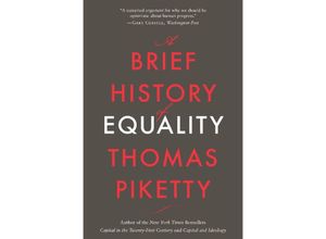 9780674295469 - A Brief History of Equality - Thomas Piketty Steven Rendall Kartoniert (TB)