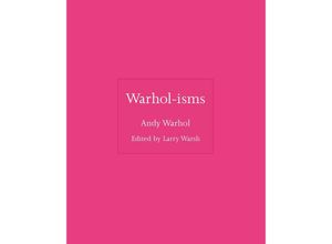 9780691235035 - Warhol-isms - Andy Warhol Gebunden