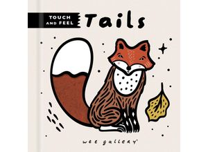 9780711275478 - Wee Gallery Touch and Feel Tails - Surya Sajnani Pappband