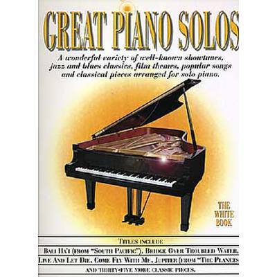 9780711930568 - Great piano solos - white book