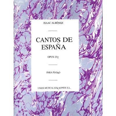 9780711956513 - Cantos de espana op 232