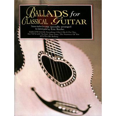 9780711971752 - Ballads for classical guitar