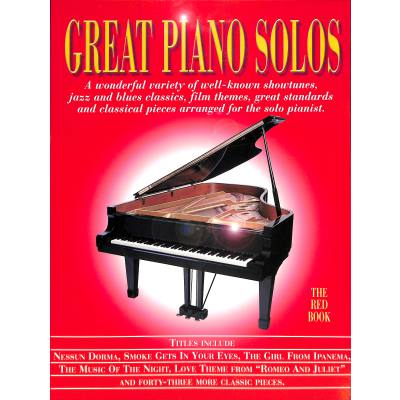 9780711973213 - Great piano solos red book