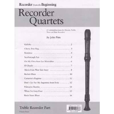 9780711979666 - Recorder quartets