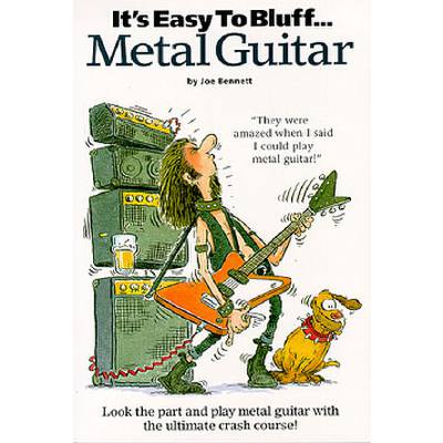 9780711980075 - Its easy to bluff Metal guitar