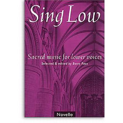 9780711992320 - Sing low - sacred music for lower voices