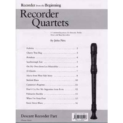 9780711995048 - Recorder quartets