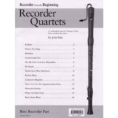 9780711995062 - Recorder quartets