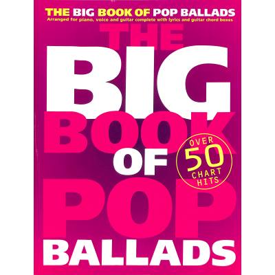 9780711995611 - Noten The big book of Pop ballads MSAM 975007 Klavier Piano Solos 9780711995611 - Noten The big book of Pop ballads MSAM 975007 Klavier Piano Solos
