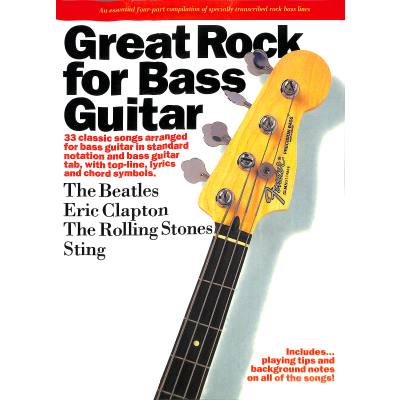 9780711997233 - Great Rock for bass guitar