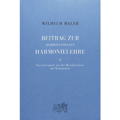 9780720584011 - Harmonielehre 2 Beitrag zur durmolltonalen Harmonielehre