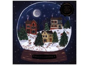 9780735362024 - Winter Snow Globe 500 Piece Puzzle - Galison