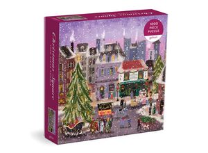 9780735371187 - Joy Laforme Christmas Square 1000 Piece Puzzle in Square Box - Galison