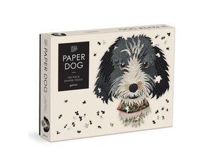 9780735372986 - Paper Dogs 750 Piece Shaped Puzzle - Galison