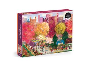 9780735380141 - Joy Laforme Autumn at the City Market 1000 Piece Puzzle