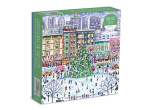 9780735383098 - Michael Storrings Christmas in the City 1000 Piece Puzzle - Galison