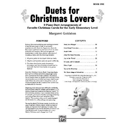 9780739003411 - Duets for christmas lovers