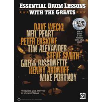 9780739070321 - Essential drum lessons with the greats