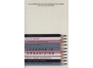 9780745345222 - Lessons in Organising - Gawain Little Ellie Sharp Howard Stevenson David Wilson Kartoniert (TB)