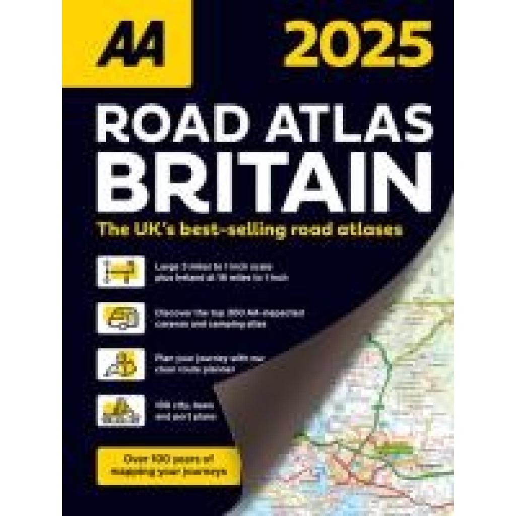 9780749584009 - Road Atlas Britain 2025