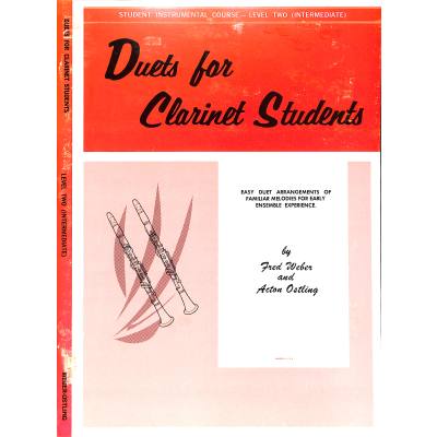 9780769226255 - Duets for clarinet students 2