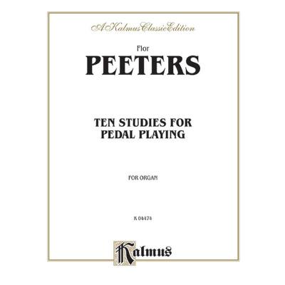 9780769243290 - 10 Studies for pedal playing